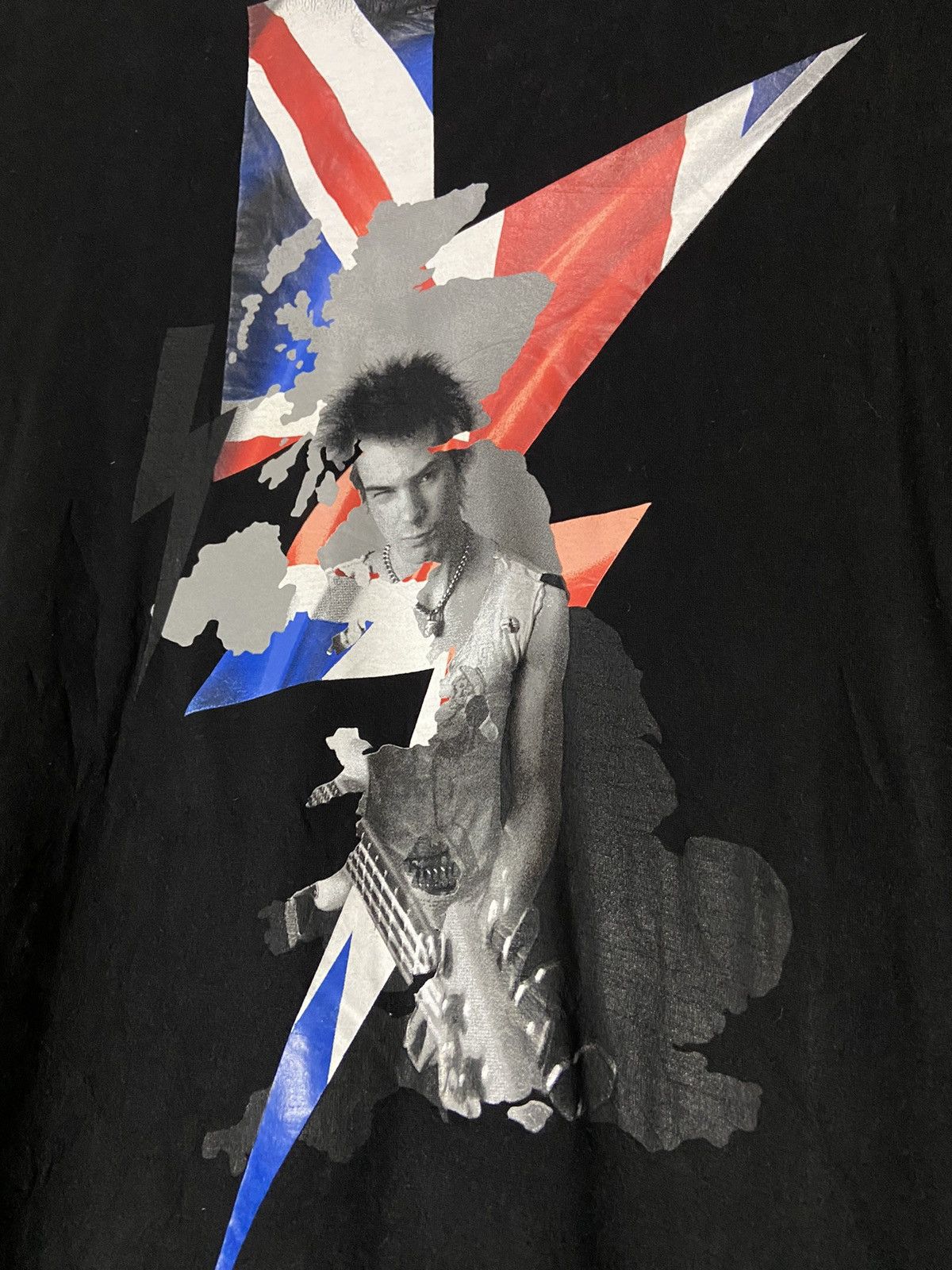 Neil Barrett Rare💥 neil barrett sid vicious double zipper sweatshirt Size US L / EU 52-54 / 3 - 6 Thumbnail