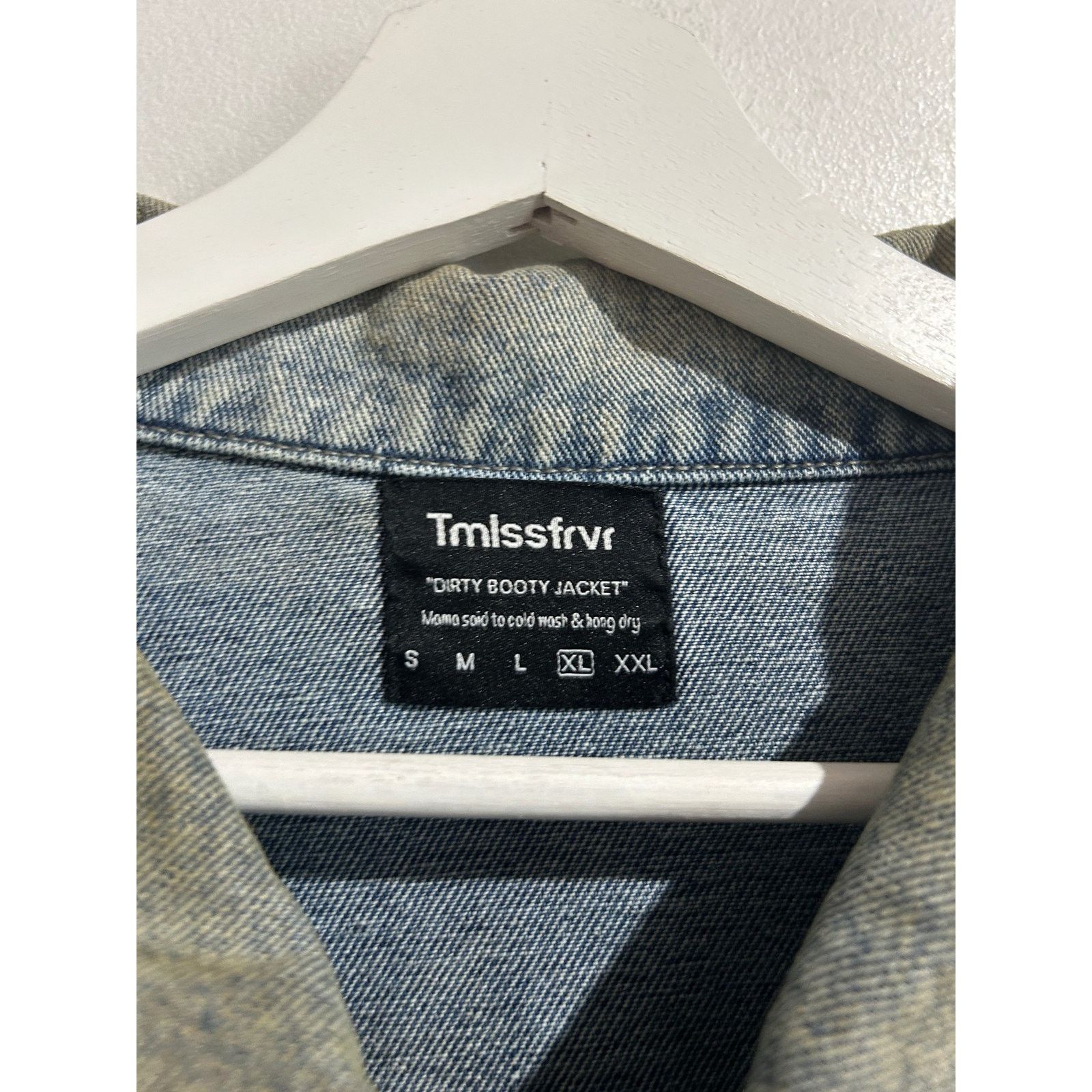 Other TMLSSFRVR DIRTY BOOTY DENIM JACKET SIZE XL PREOWNED Size US XL / EU 56 / 4 - 3 Thumbnail