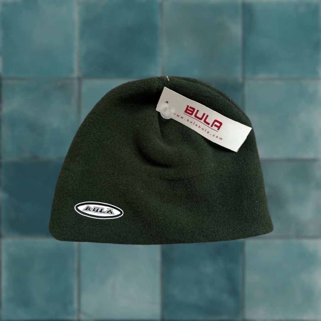 Vintage VINTAGE Bula Beanie Hat Cap Adult OSFA Fleece PINE GREEN Deadstock NWT 00s Made in Canada Mens MenOSFA Neck? Size US S / EU 44-46 / 1 - 1 Thumbnail