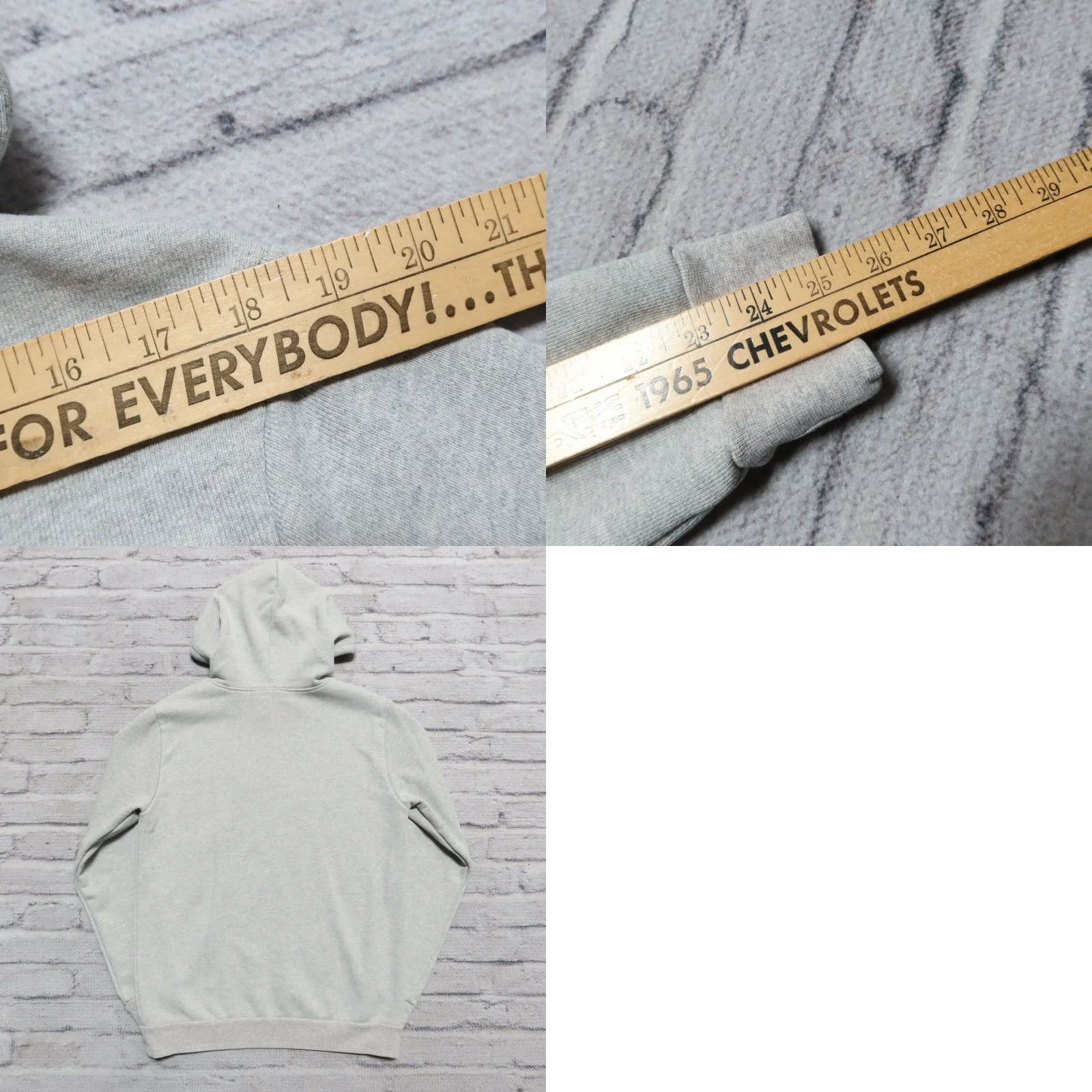 Carhartt Wip APC x Carhartt WIP Stash Hoody Sweatshirt Mens Size M Heather Grey Size US M / EU 48-50 / 2 - 8 Thumbnail