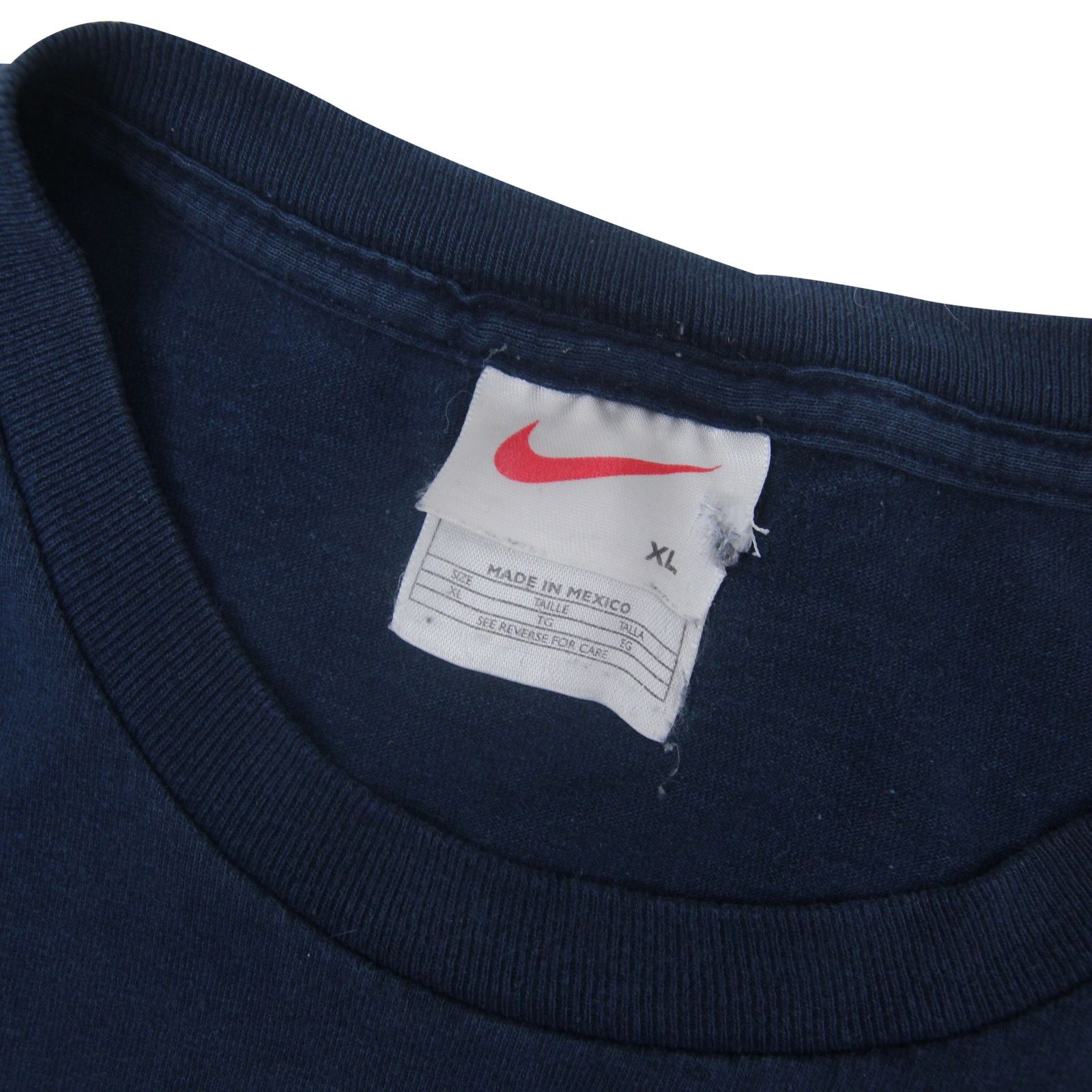 Nike × Vintage Vintage Nike Swoosh Graphic T Shirt Size US XL / EU 56 / 4 - 4 Thumbnail