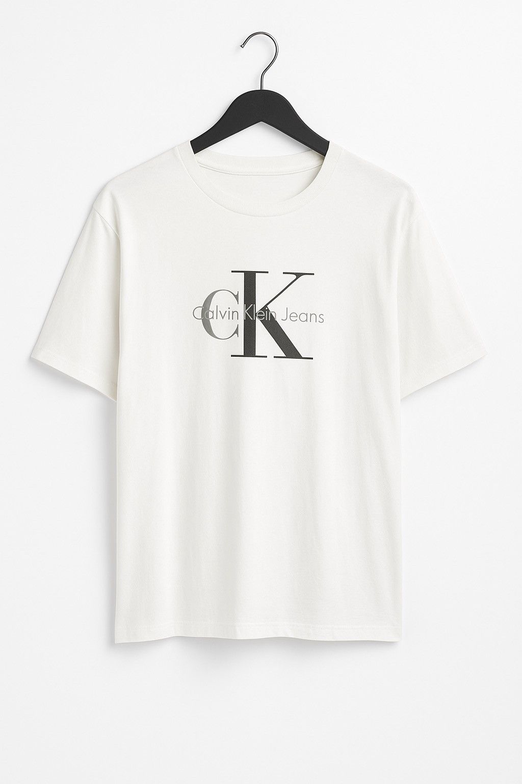 Calvin Klein Vintage Calvin Klein Jeans USA Made T-Shirt White CK Logo Size US XL / EU 56 / 4 - 1 Thumbnail