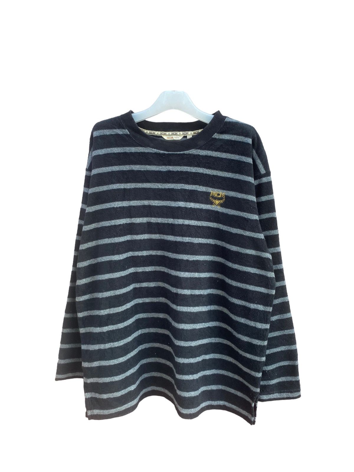 MCM Vintage MCM Stripe Sweatshirt Size US XL / EU 56 / 4 - 1 Thumbnail