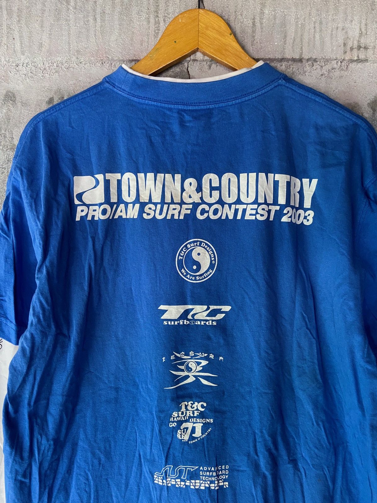 Hysteric Glamour Y2K DOUBLE LAYER T&C SURF CONTEST LONG SLEEVE Size US L / EU 52-54 / 3 - 9 Thumbnail