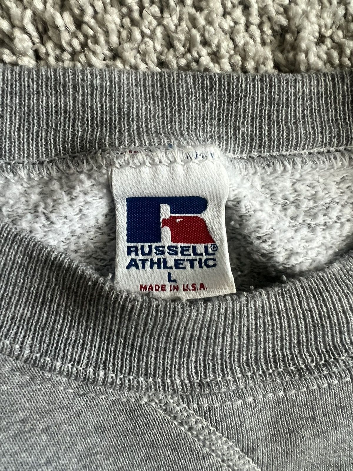 Russell Athletic 1990s Russell Athletic Sweatshirt Size US L / EU 52-54 / 3 - 3 Thumbnail