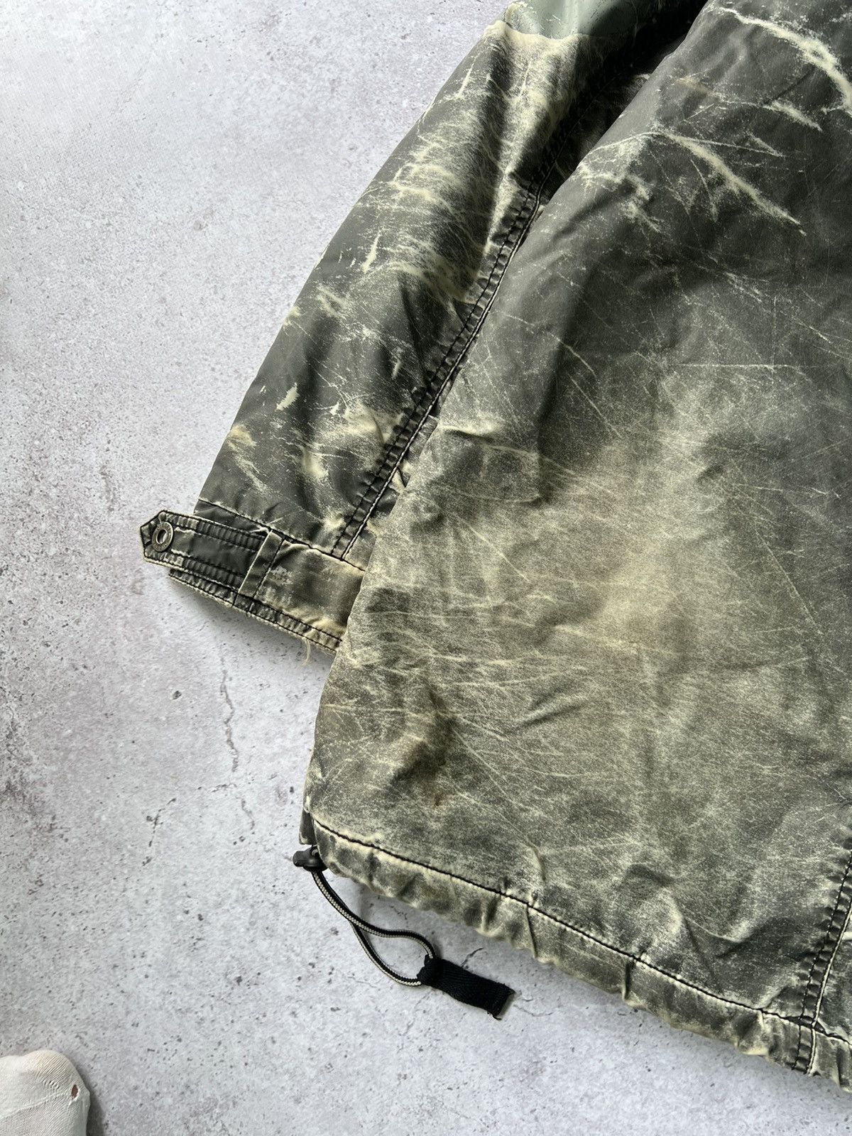 Diesel Crazy Vintage Diesel Avant Garde Faded Bomber Parka Jacket Size US XL / EU 56 / 4 - 12 Thumbnail