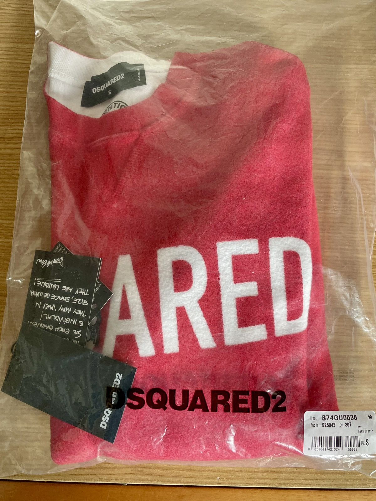 Dsquared2 Dsquared2 Felpa Sweater Airbrush Size S Sponge Efx S74GU0538 Size US S / EU 44-46 / 1 - 6 Thumbnail