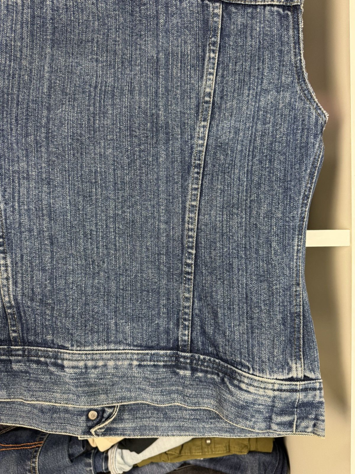 Miss Sixty Miss Sixty Vintage Denim Trucker Vest Made in Italy Y2K Size M / US 6-8 / IT 42-44 - 23 Thumbnail