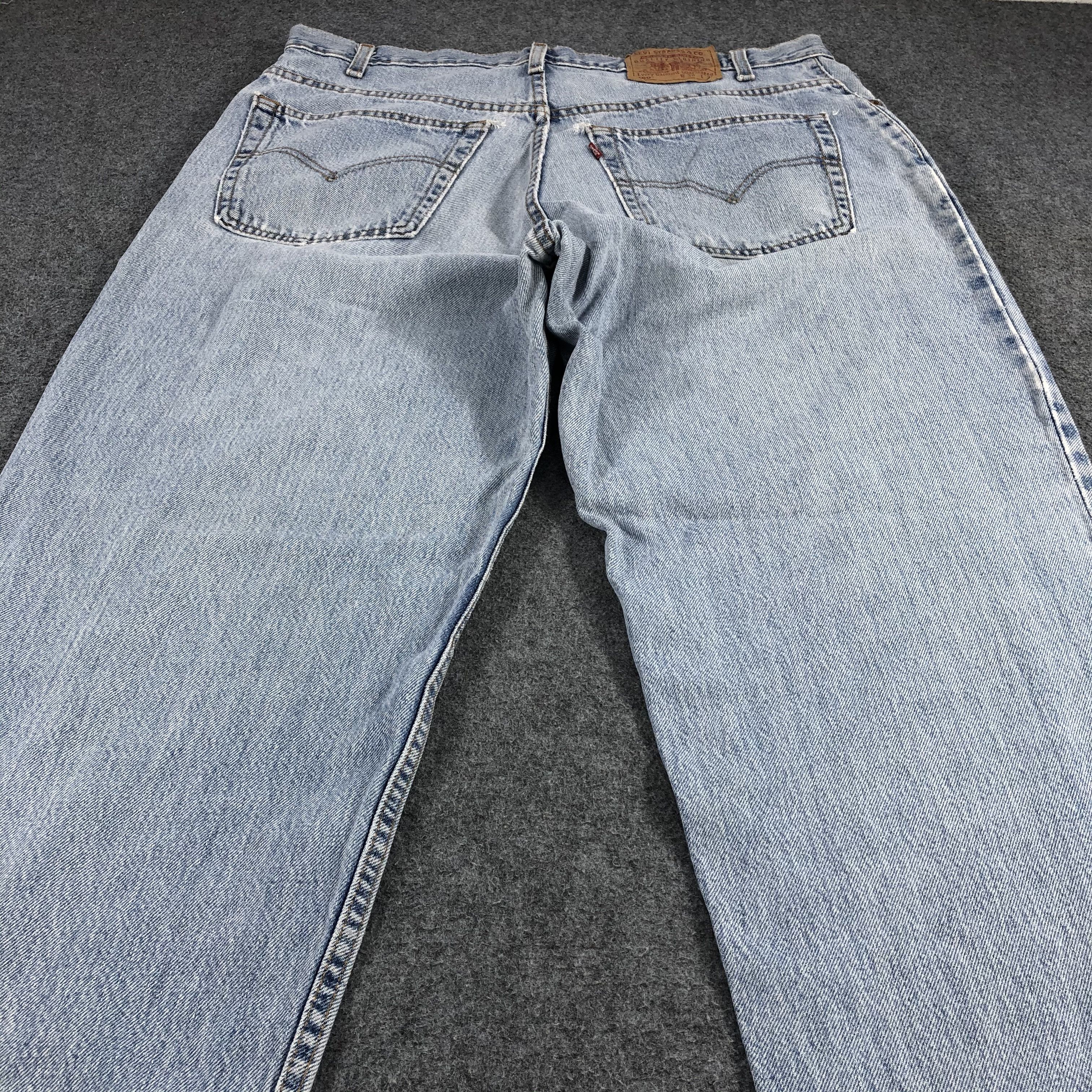 Levi's Vintage 90s Light Wash Levis 560 Jeans-JM1460 Size US 38 / EU 54 - 4 Thumbnail
