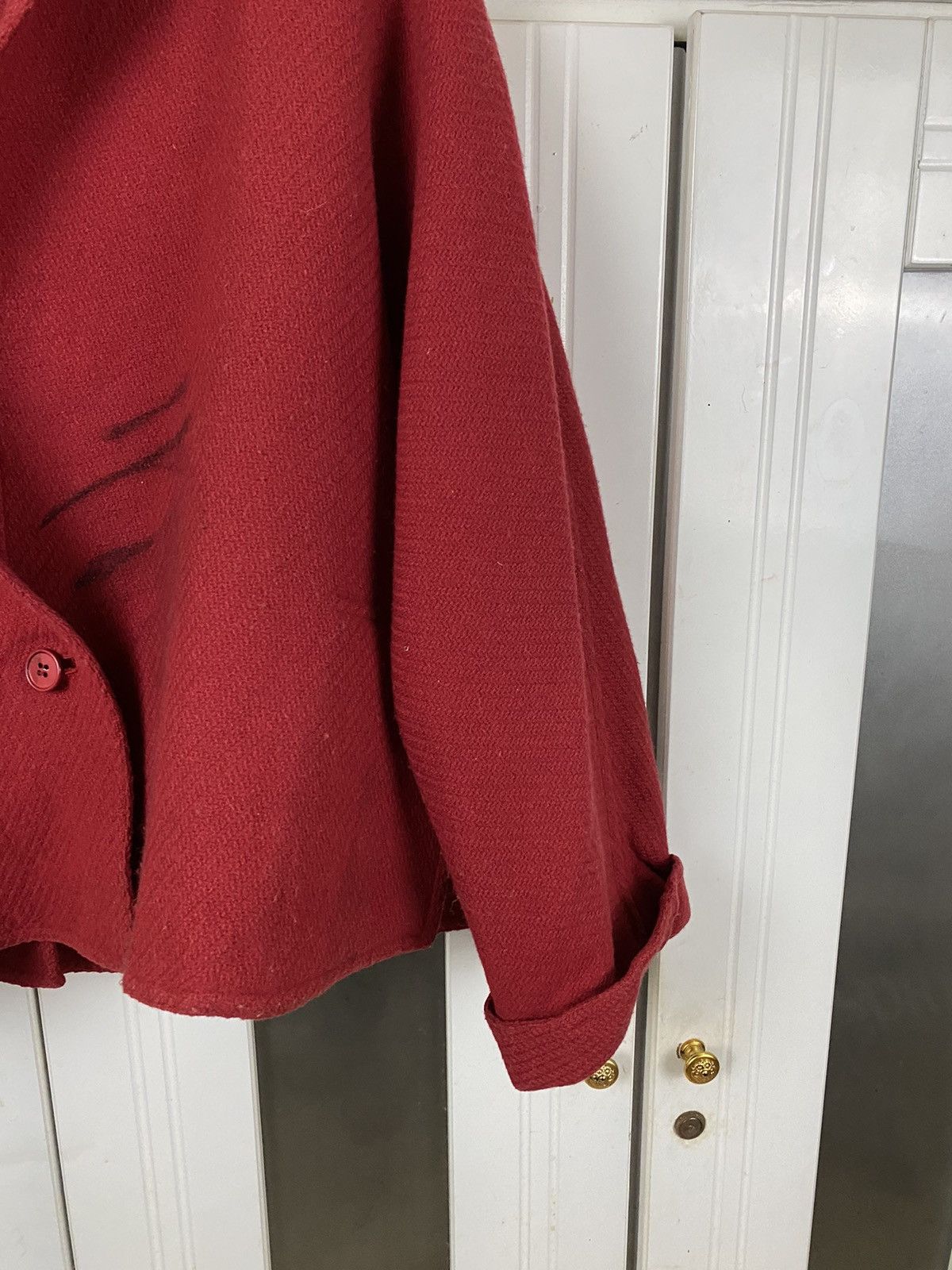 Ferre × Gianfranco Ferre ✅️Gianfranco Ferre Wool Coat Jacket Size L / US 10 / IT 46 - 5 Thumbnail