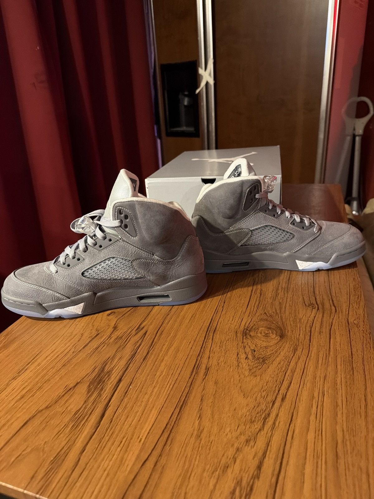 Jordan Brand Jordan Wolf Grey 5s Size US 10.5 / EU 43-44 - 5 Thumbnail