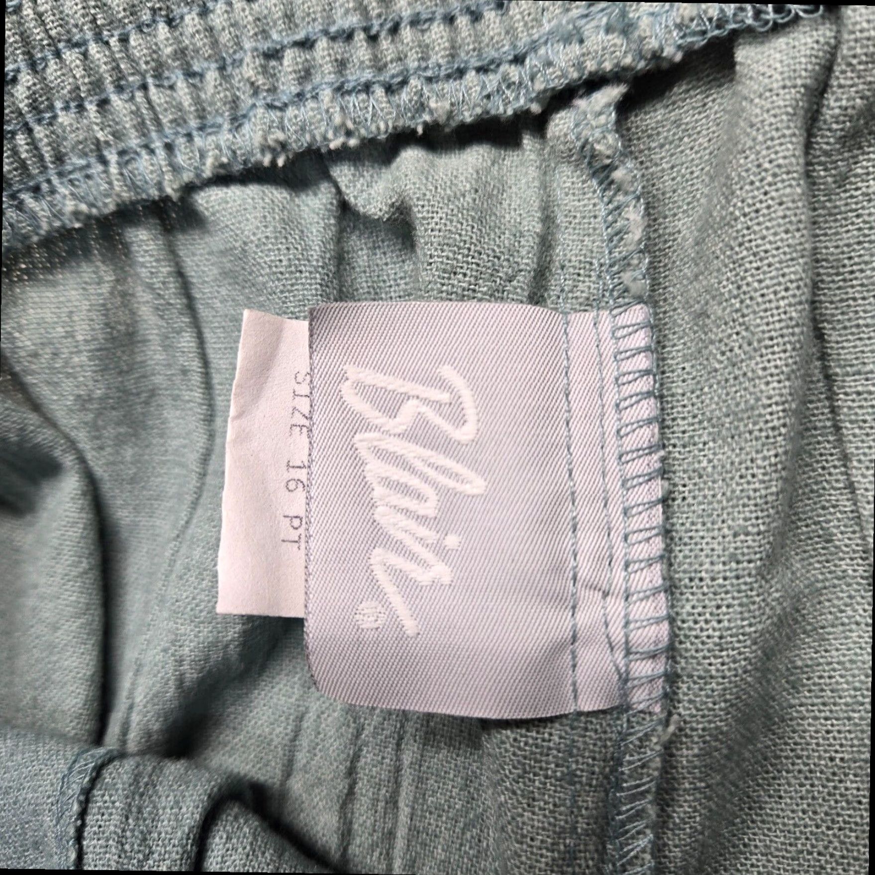 Blair Blair Women's Green Stretch Dress Pants Adult Size 16 Size 38" / US 16 / IT 52 - 3 Thumbnail