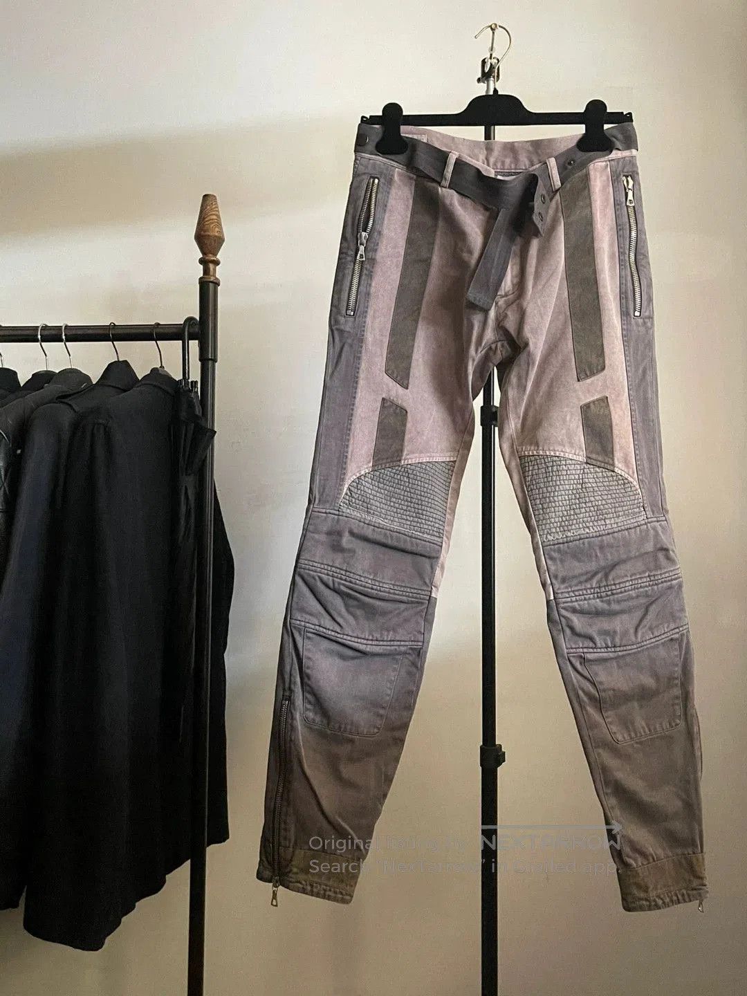 Dries Van Noten Dries Van Noten 14aw Motorcycle Pants. Size US 28 / EU 44 - 1 Thumbnail