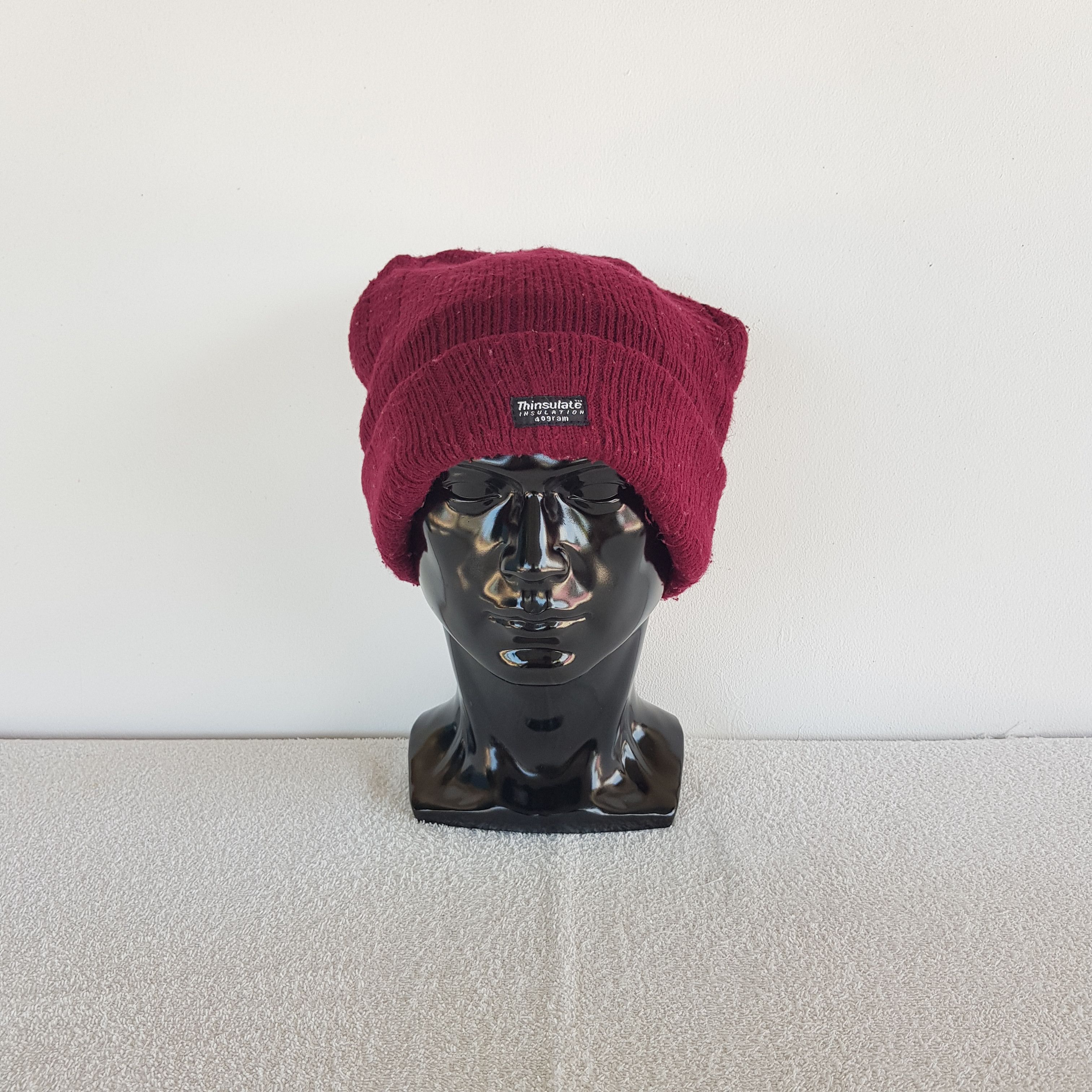Japanese Brand Vintage Thinsulate 3M Beanie Snow Caps Hats. Size ONE SIZE - 2 Thumbnail