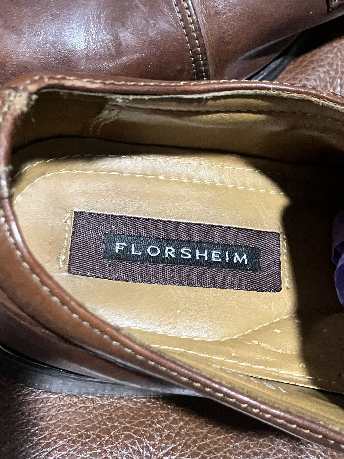 Florsheim Men’s shoes Florsheim Brown Size US 10.5 / EU 43-44 - 6 Thumbnail