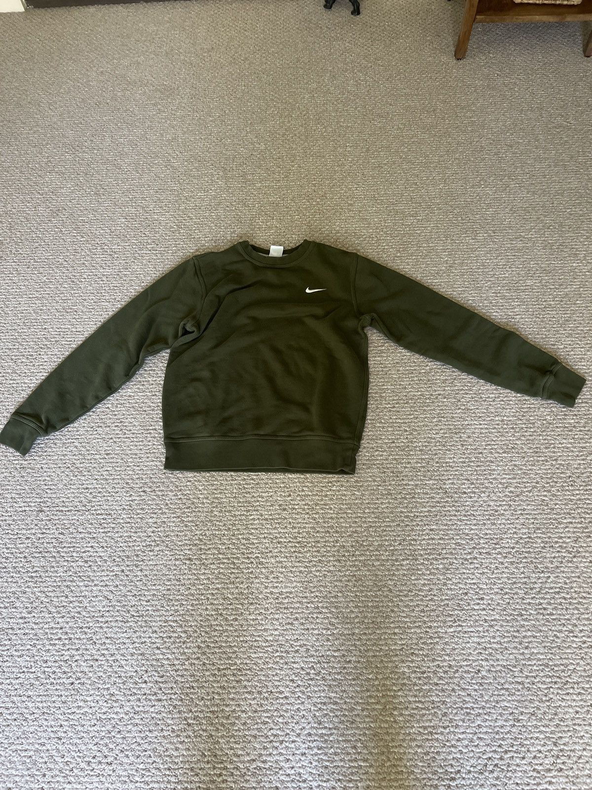 Nike × Vintage Vintage Nike Club Crew ‘New Olive’ Size US S / EU 44-46 / 1 - 2 Thumbnail