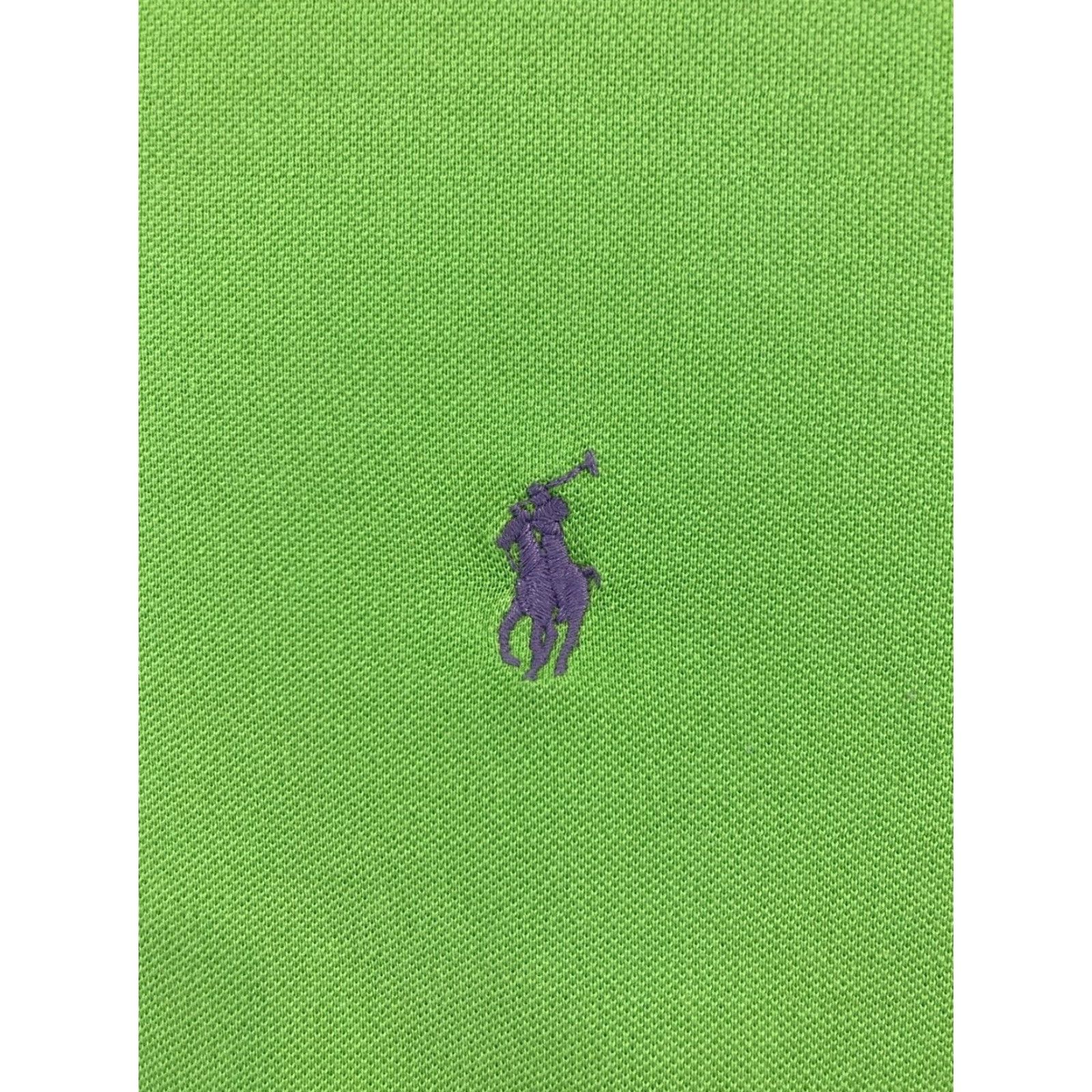 Ralph Lauren VINTAGE Polo Golf Ralph Lauren Shirt Mens Large Green 100% Cotton Polo Shirt Golf 90s Mens Size US L / EU 52-54 / 3 - 4 Thumbnail