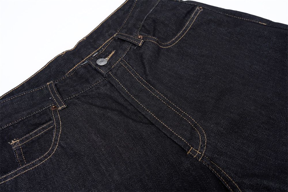 Jean Vintage men's cleanfit loose simple button jeans Size US 32 / EU 48 - 3 Thumbnail