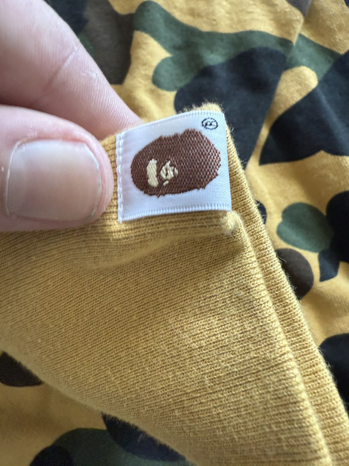 Bape Bape Yellow First Camo Shark Full Zip Size US XXL / EU 58 / 5 - 3 Thumbnail