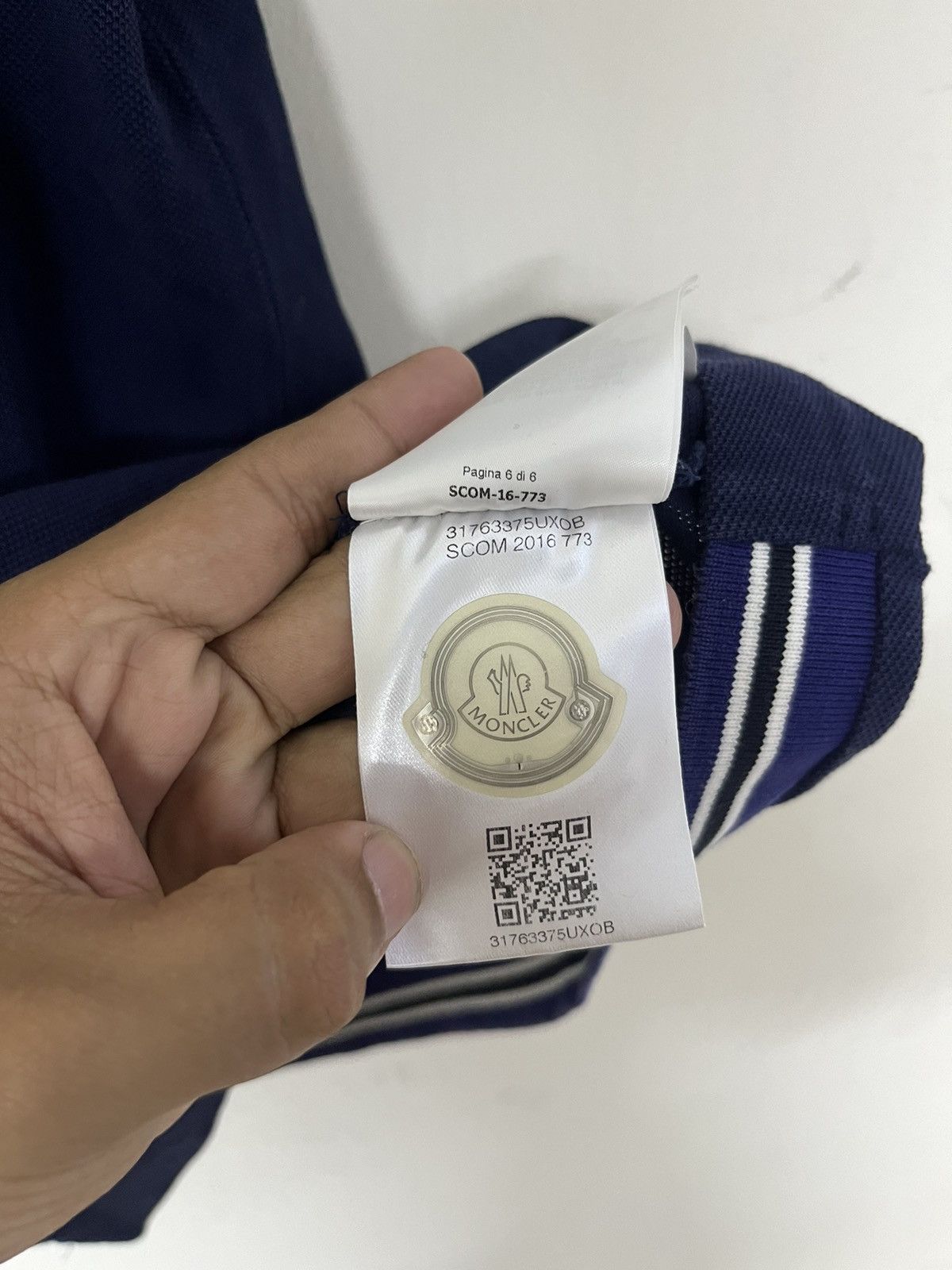 Moncler Moncler Maglia Polo Shirt Size US M / EU 48-50 / 2 - 12 Thumbnail