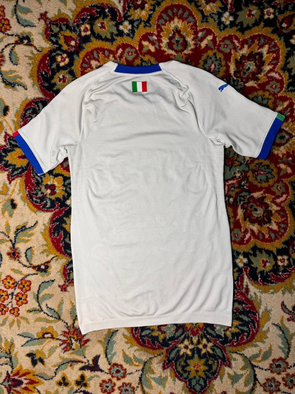 Puma Italy 2018 - 2019 away football shirt jersey player issue Size US M / EU 48-50 / 2 - 2 Thumbnail