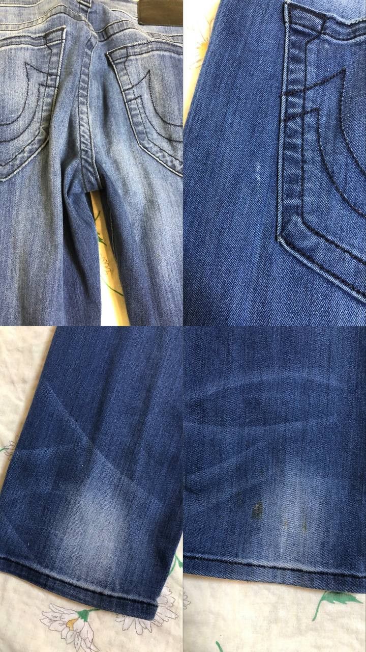 True Religion True Religion Jeans Womens Blue Denim Geno Relaxed Size 32" / US 10 / IT 46 - 20 Thumbnail
