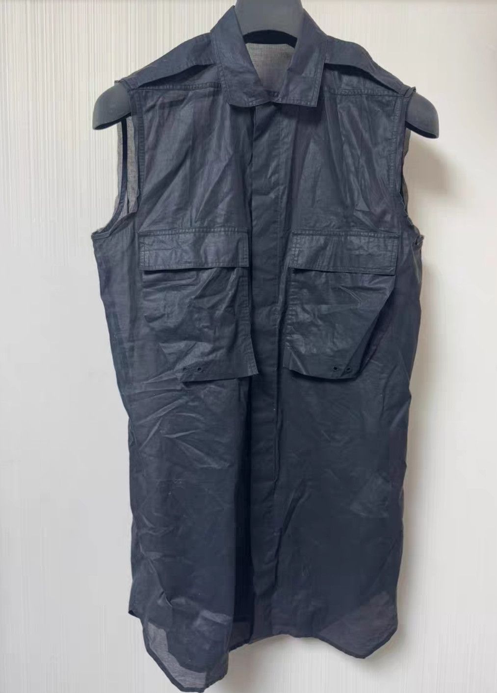 Rick Owens Rick Owens Rick owens waistcoat-2507 Size US L / EU 52-54 / 3 - 5 Thumbnail