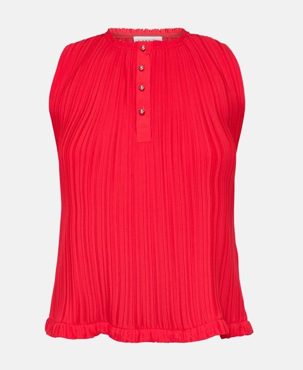 Lanvin Sleeveless blouse Size XS / US 0-2 / IT 36-38 - 1 Thumbnail