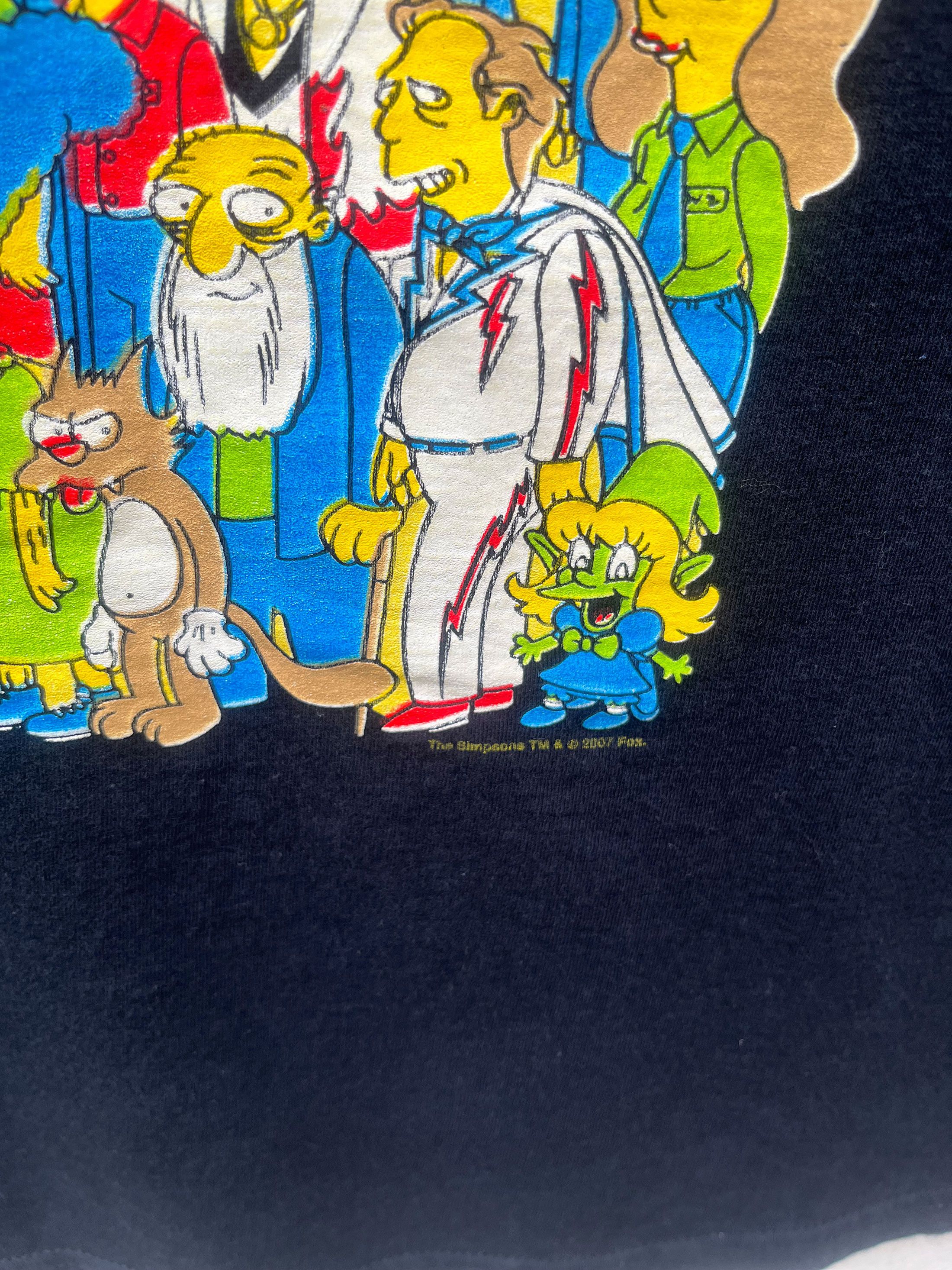 Sci-Fi Fantasy Vintage Matt Groening Simpsons 2000s y2k Graphic Cartoon Size US XXL / EU 58 / 5 - 2 Thumbnail