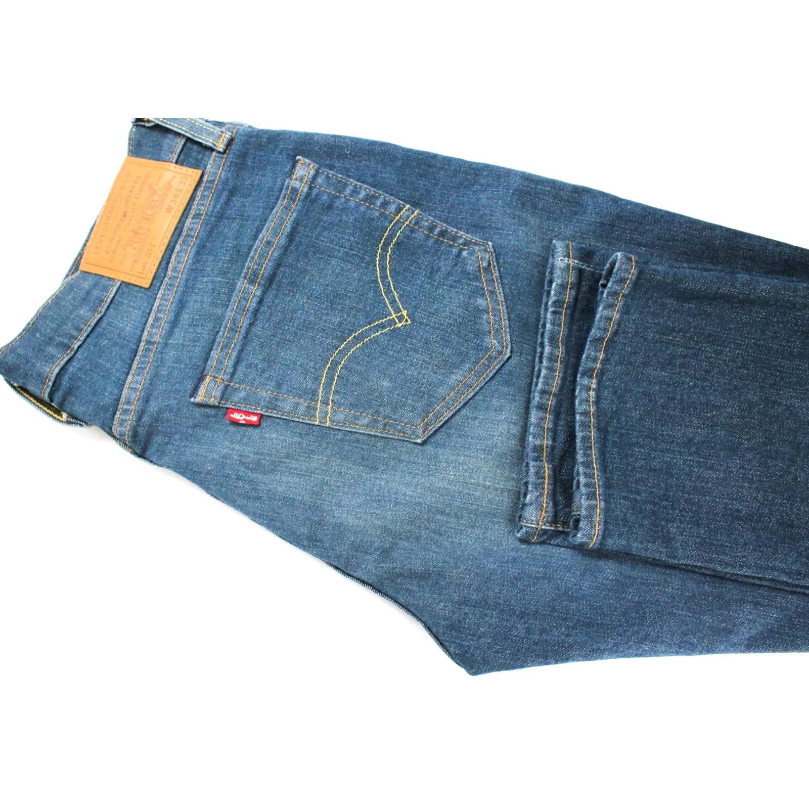 Levi's LEVI'S 511 Jeans Men's W34/L32 Slim Fit Blue Whiskers Faded Zip Fly Logo Size US 34 / EU 50 - 5 Thumbnail