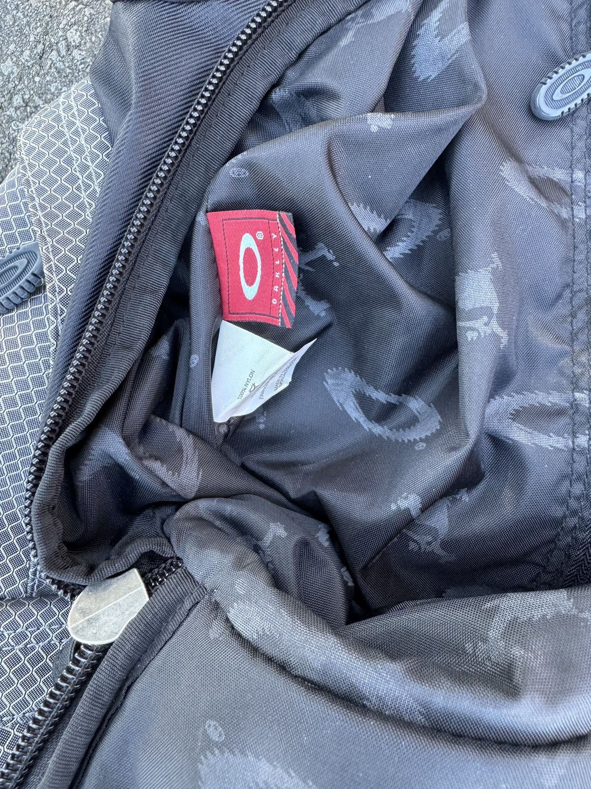 Oakley × Vintage 2004 Oakley waterproof backpack black/silver Size ONE SIZE - 5 Thumbnail