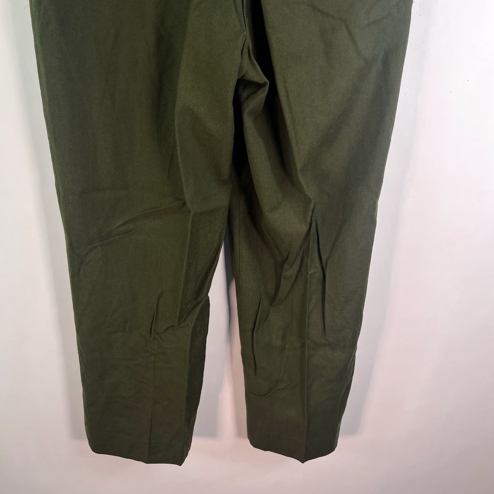 Vintage VINTAGE US MILITARY M-1951 Wool Field Pants Mens S Green Straight Waist 30x31 Button Fly Pockets Chino Size US 29 - 7 Thumbnail