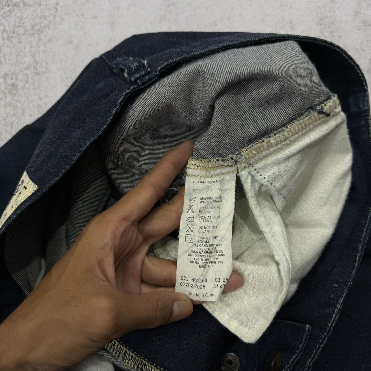 Levi's Vintage Clothing LEVI'S engineered denim blue jeans Size US 33 - 7 Thumbnail