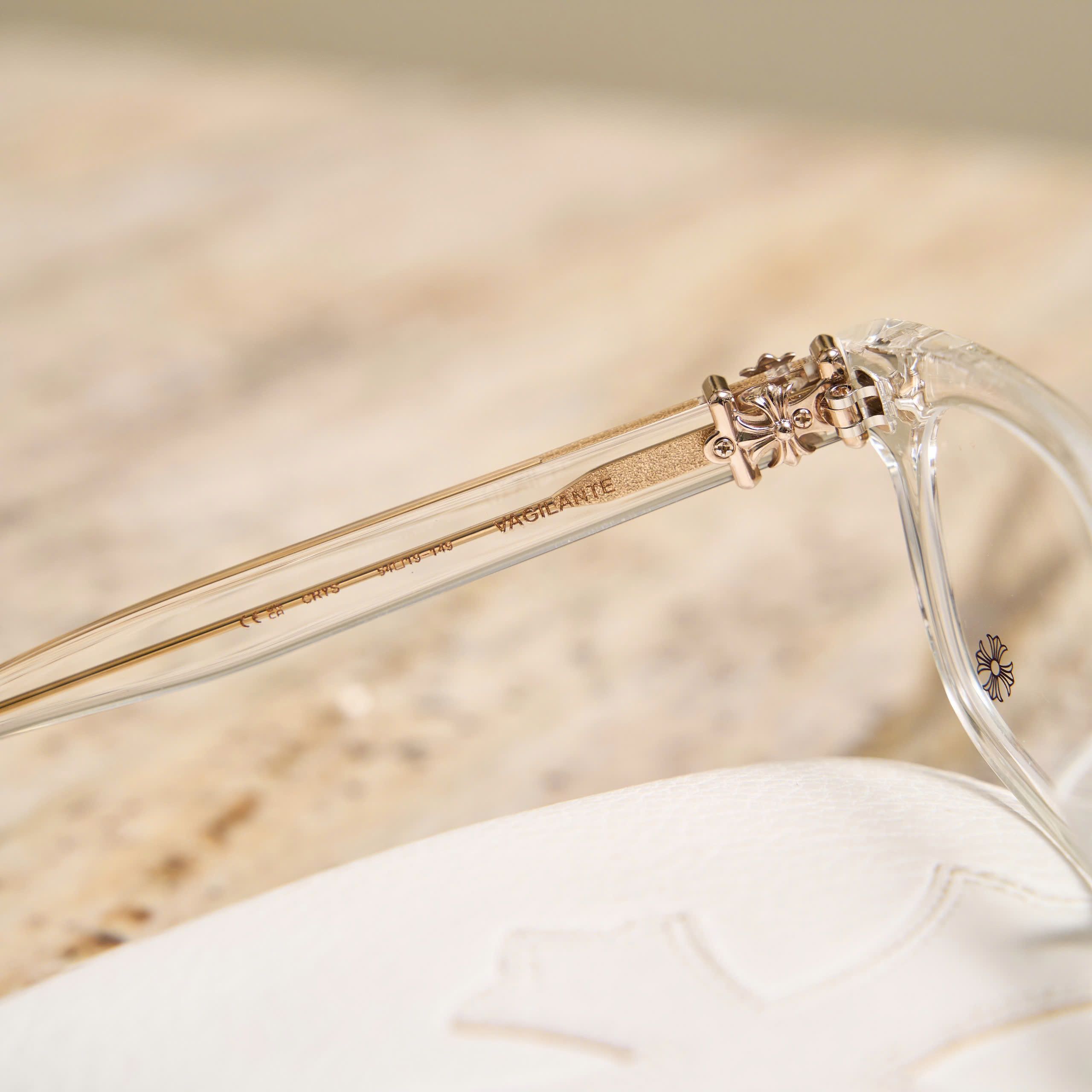 Chrome Hearts CHROME HEARTS VAGILANTE CRYSTAL WHITE Size ONE SIZE - 5 Thumbnail
