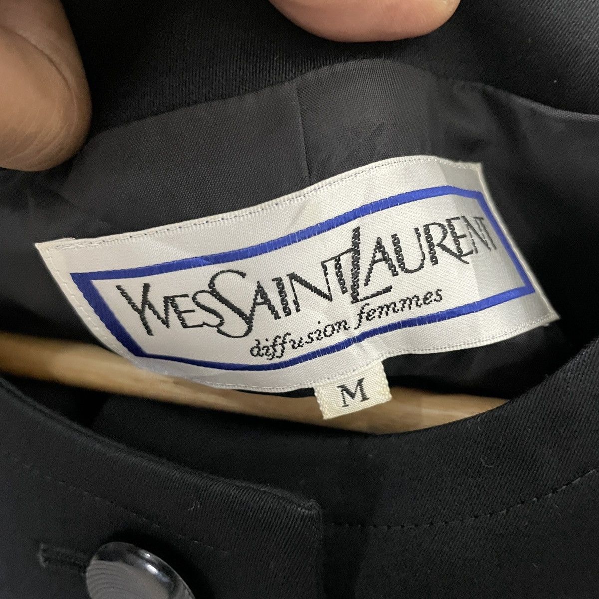 Yves Saint Laurent Yves Saint Laurent Tweed Jacket Size L / US 10 / IT 46 - 5 Thumbnail