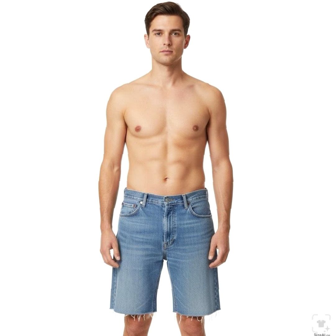Denime Levi Strauss & Co. 505 Mens Denim Cutoff Shorts Frayed Hem W40 L32 Blue Jeans Cotton Bermuda Casual Vintage: No Size US 40 / EU 56 - 4 Thumbnail