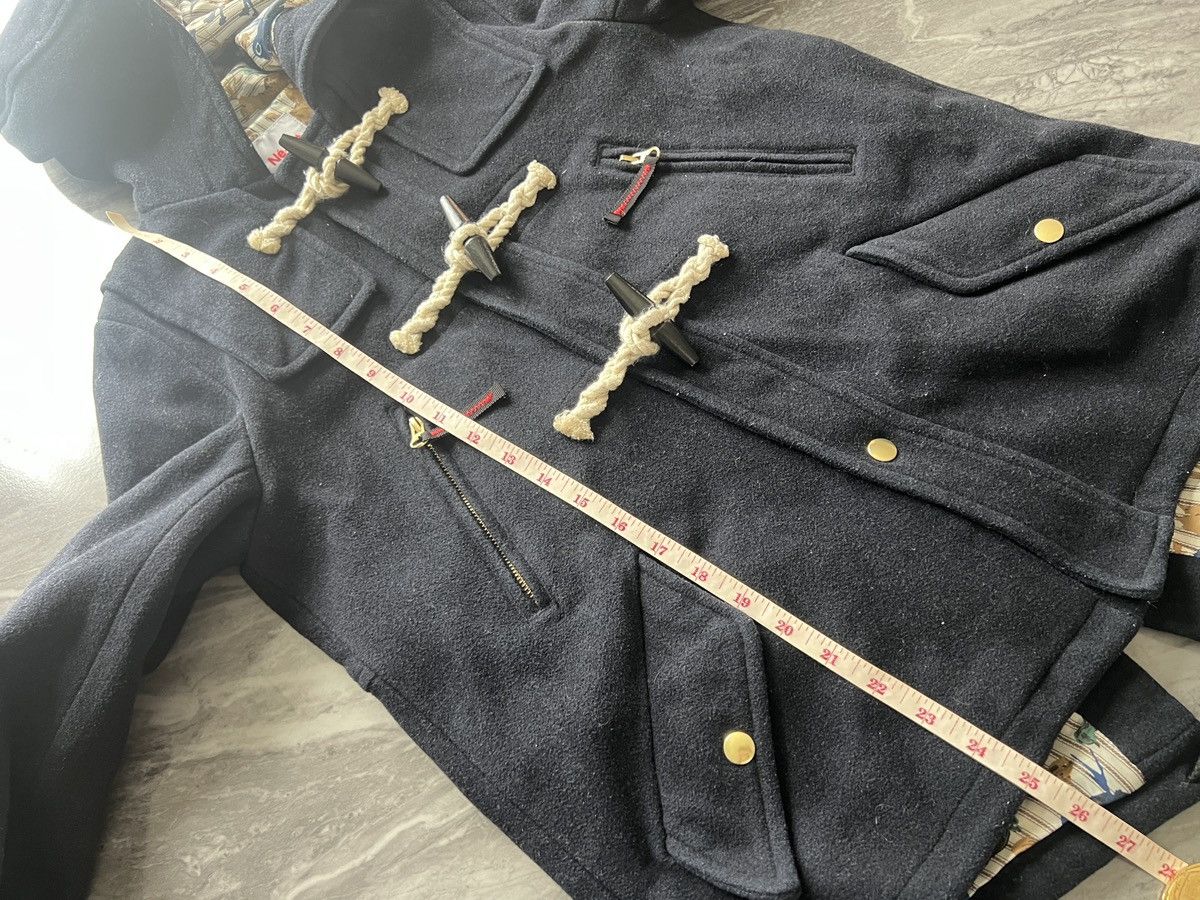Ne-Net Ne-net : Duffle Wool Hoodie Jacket Size US M / EU 48-50 / 2 - 12 Thumbnail