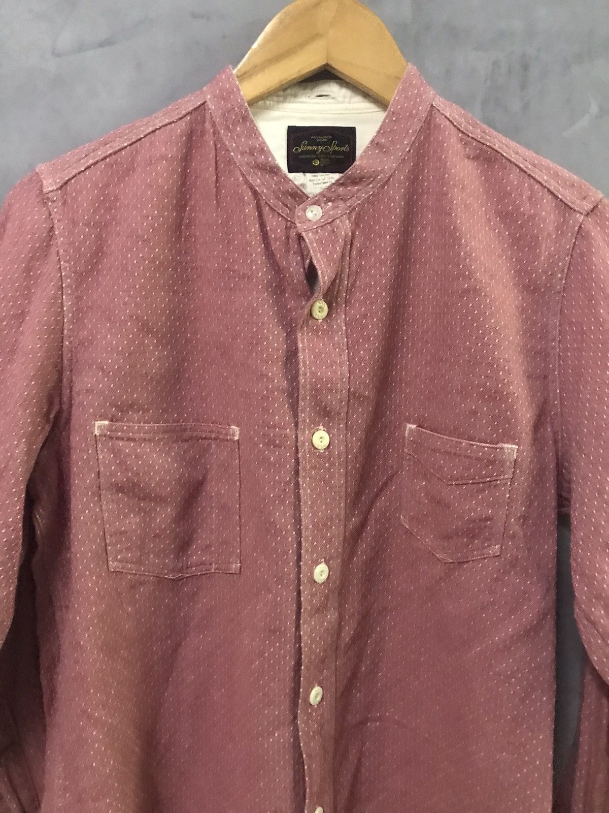 Japanese Brand × Sunny Sports SUNNY CLOUD - Red Chambray Selvedge Work Shirt Size US M / EU 48-50 / 2 - 2 Thumbnail