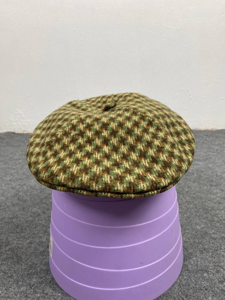 Kangol vintage kangol wool checkered beretta hat nice design Size ONE SIZE - 2 Thumbnail