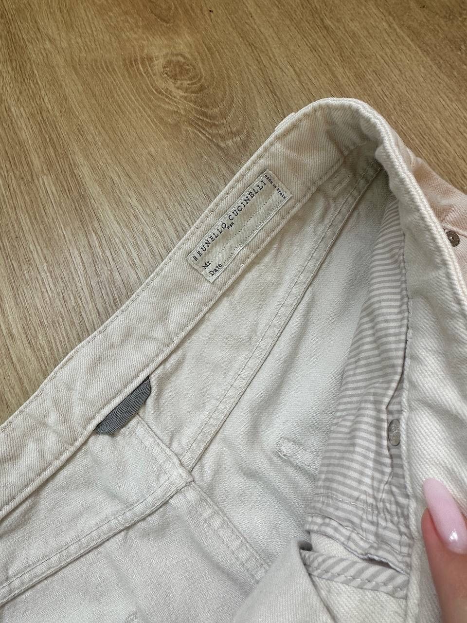 Brunello Cucinelli Brunello Cucinelli Jeans EU54 Stone Ripped Cotton Size US 38 / EU 54 - 5 Thumbnail