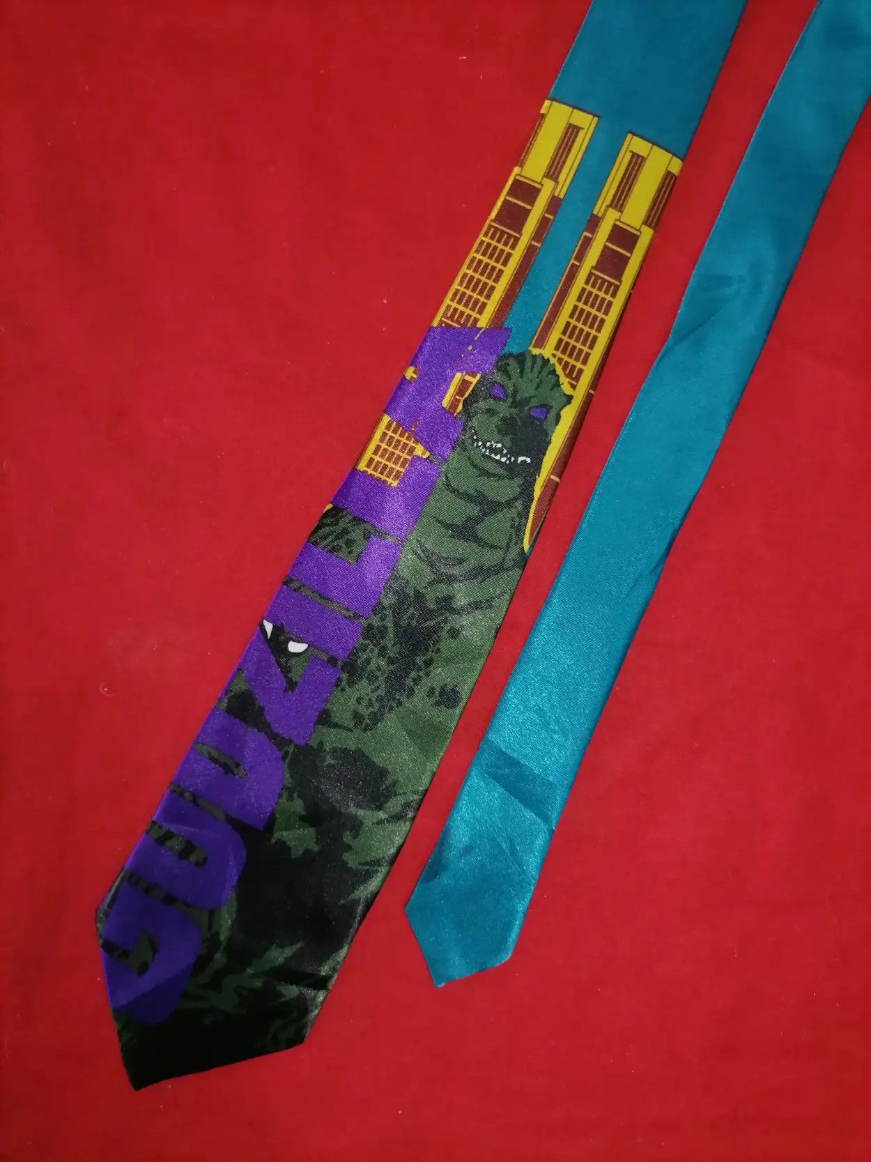 Other Vintage Godzilla Necktie Ties Size ONE SIZE - 4 Thumbnail
