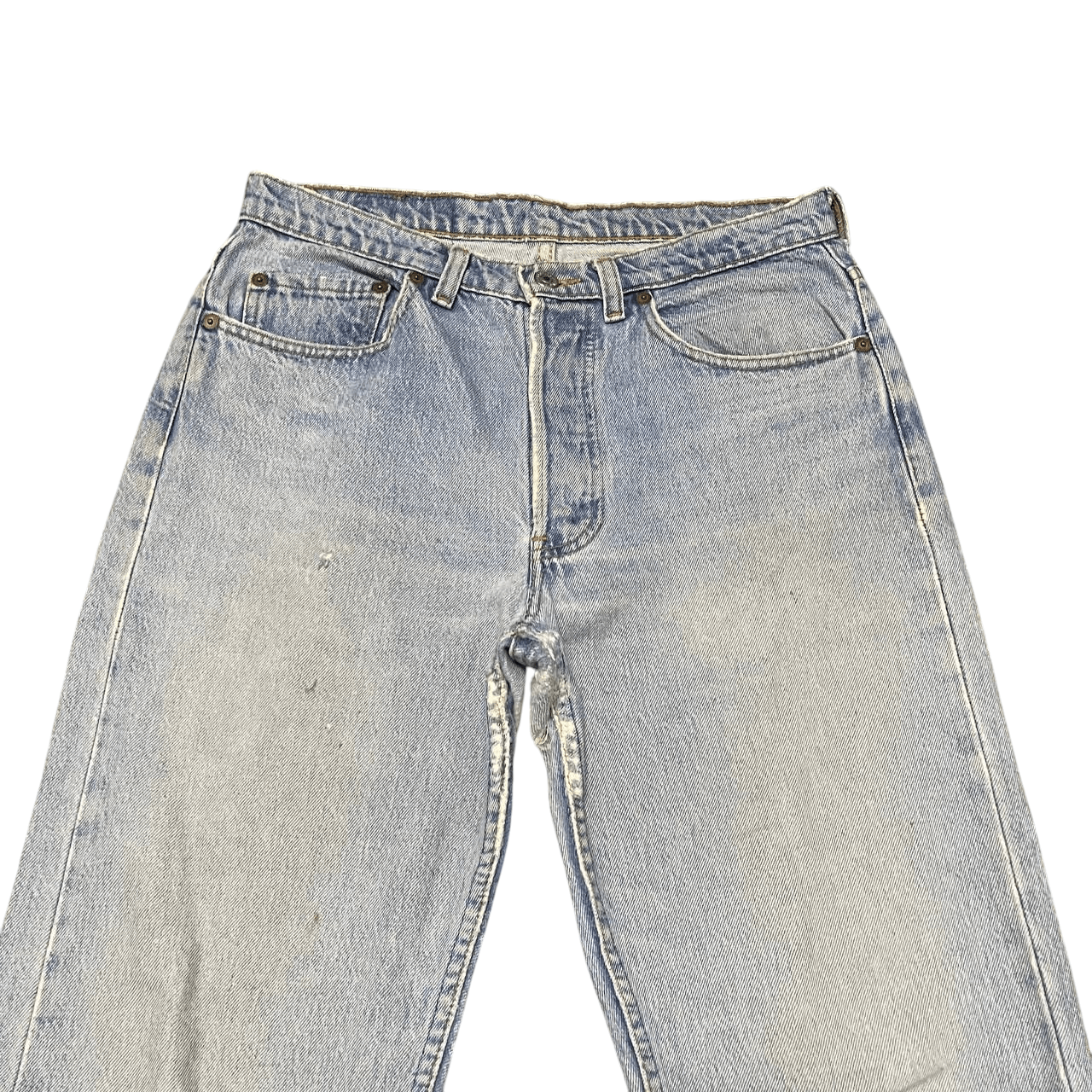 Levi's Vintage Levis 501 Distressed Denim 32x34 Size US 32 / EU 48 - 2 Thumbnail