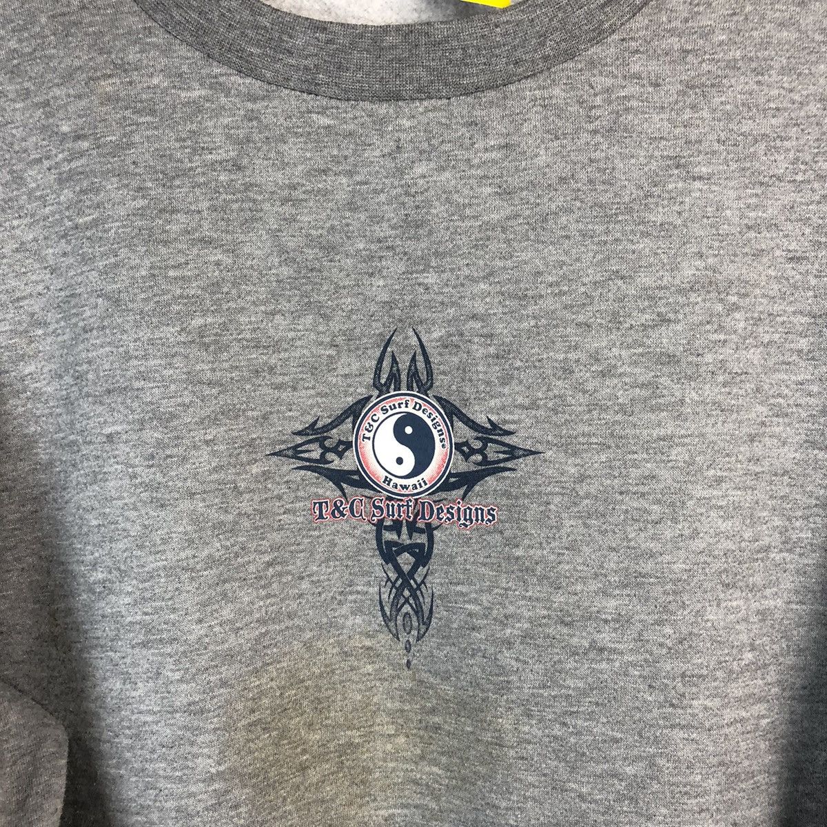Vintage T&C Surf Designers Grey vintage Sweatshirt #A1273 Size US L / EU 52-54 / 3 - 9 Thumbnail