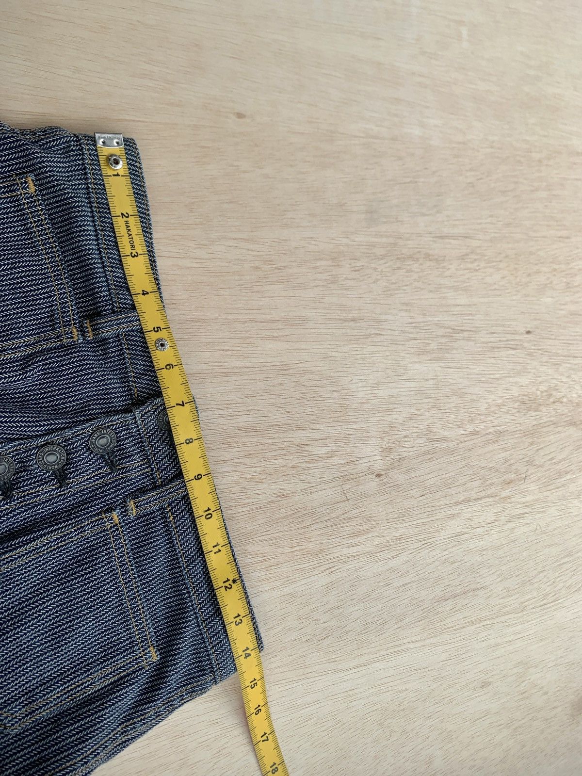 Hysteric Glamour Flare Jeans Big Jhon Stripe Ifsixwasnine Lgb style Bootcut Size US 29 - 13 Thumbnail