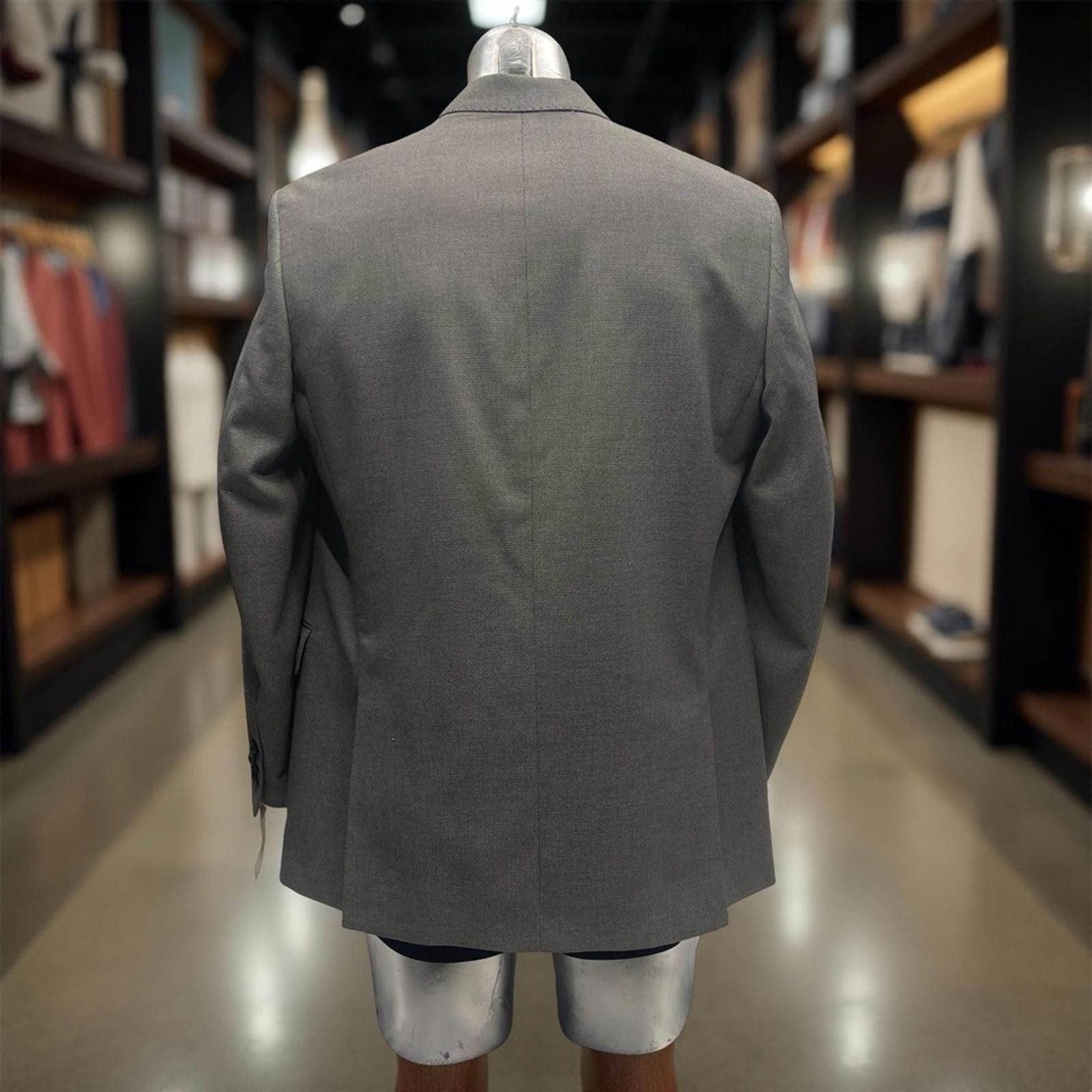 Perry Ellis Perry Ellis Men's Gray Blazer - size 40L Mint Condition Size 40L - 2 Thumbnail