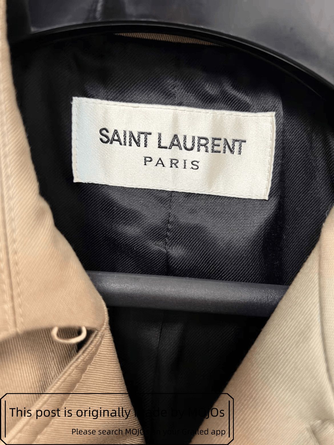 Saint Laurent Paris Sz 46 Saint Laurent Paris 19SS Trench Coat mojos9231309 Size US S / EU 44-46 / 1 - 3 Thumbnail