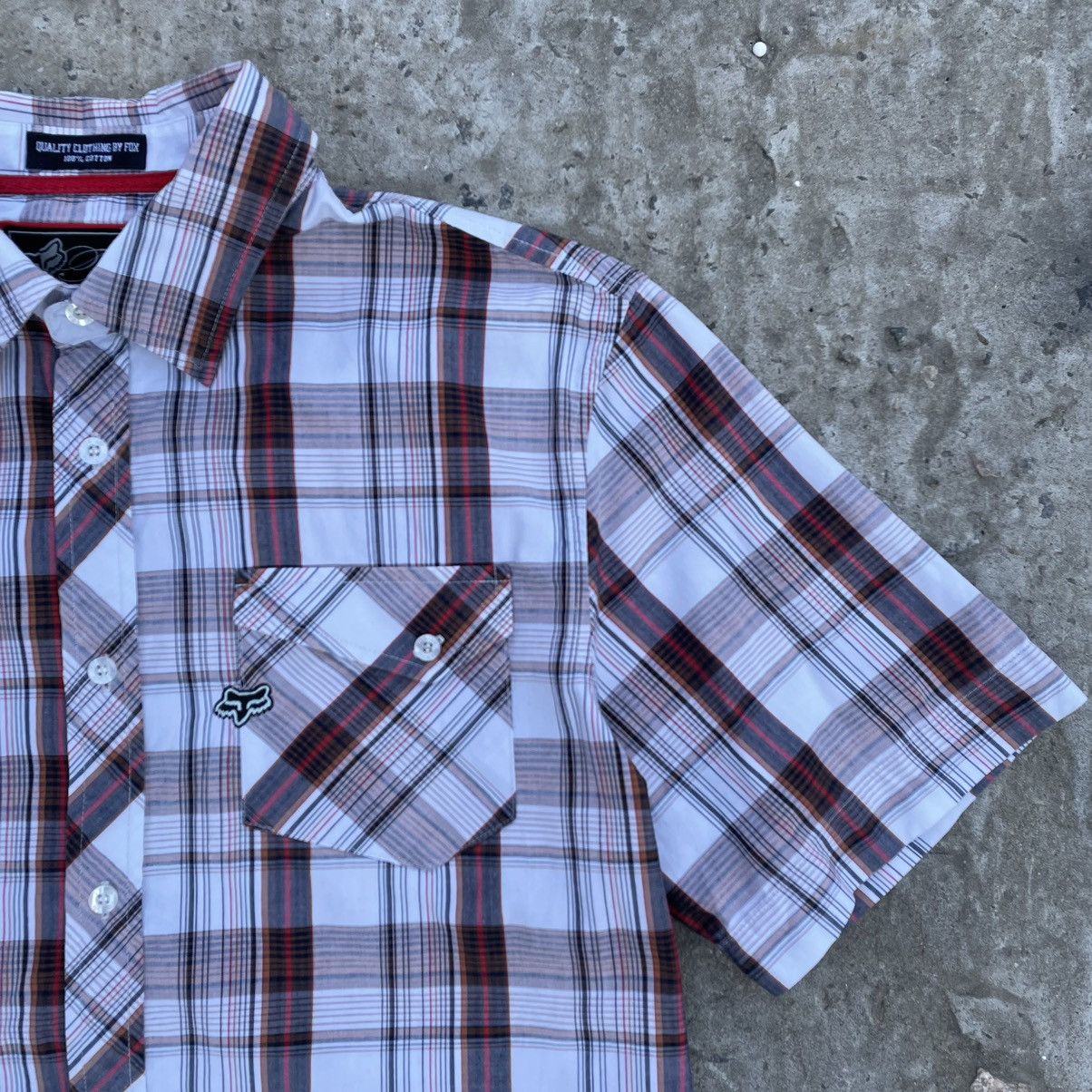 Fox Racing × Hypebeast Vintage Fox Shirts Moto Button Up Y2K Style USA 90s Size US L / EU 52-54 / 3 - 6 Thumbnail