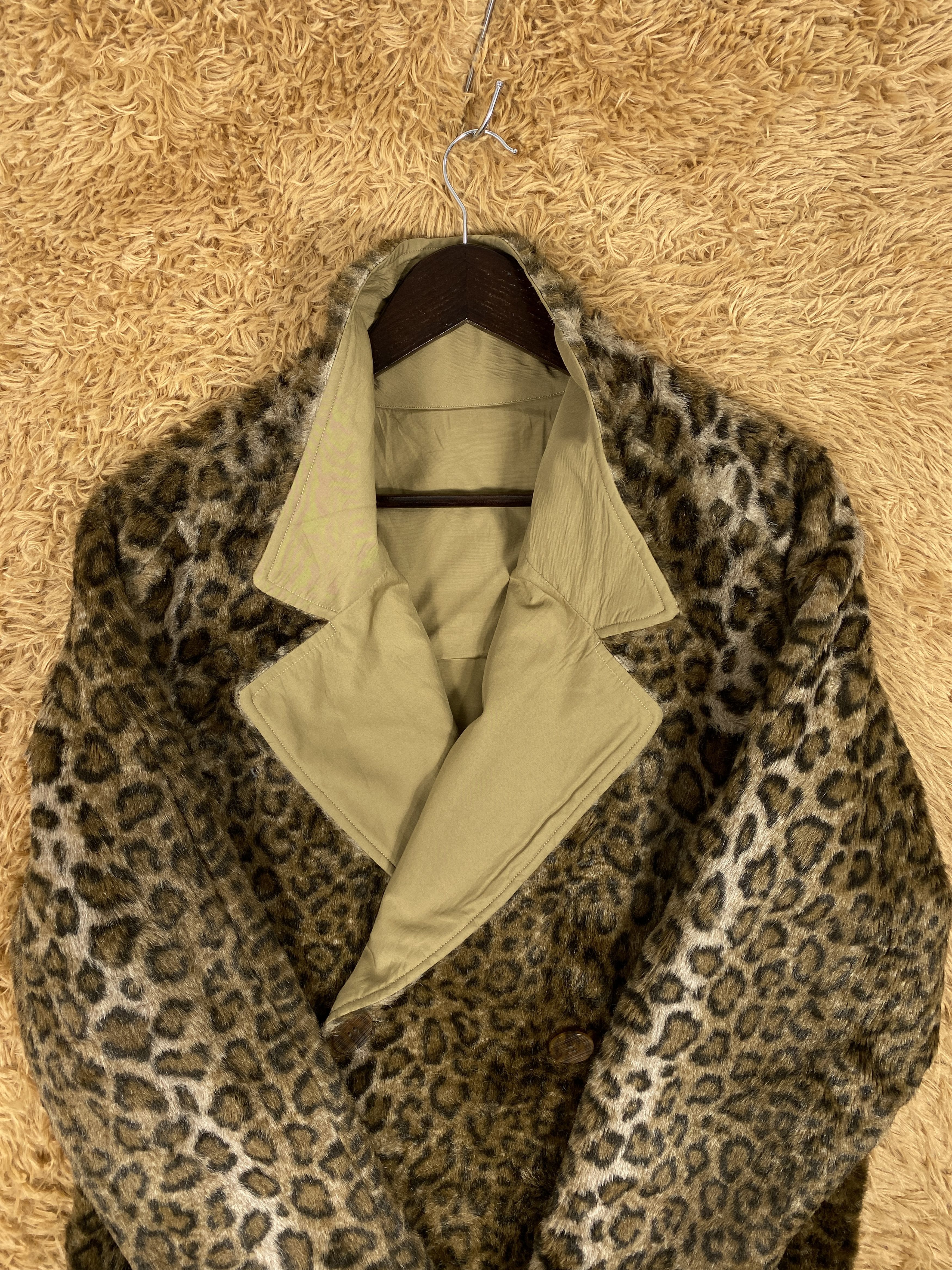 Vintage Vintage Confection Inc. Leopard Pattern Sherpa Jacket J2383 Size US M / EU 48-50 / 2 - 4 Thumbnail