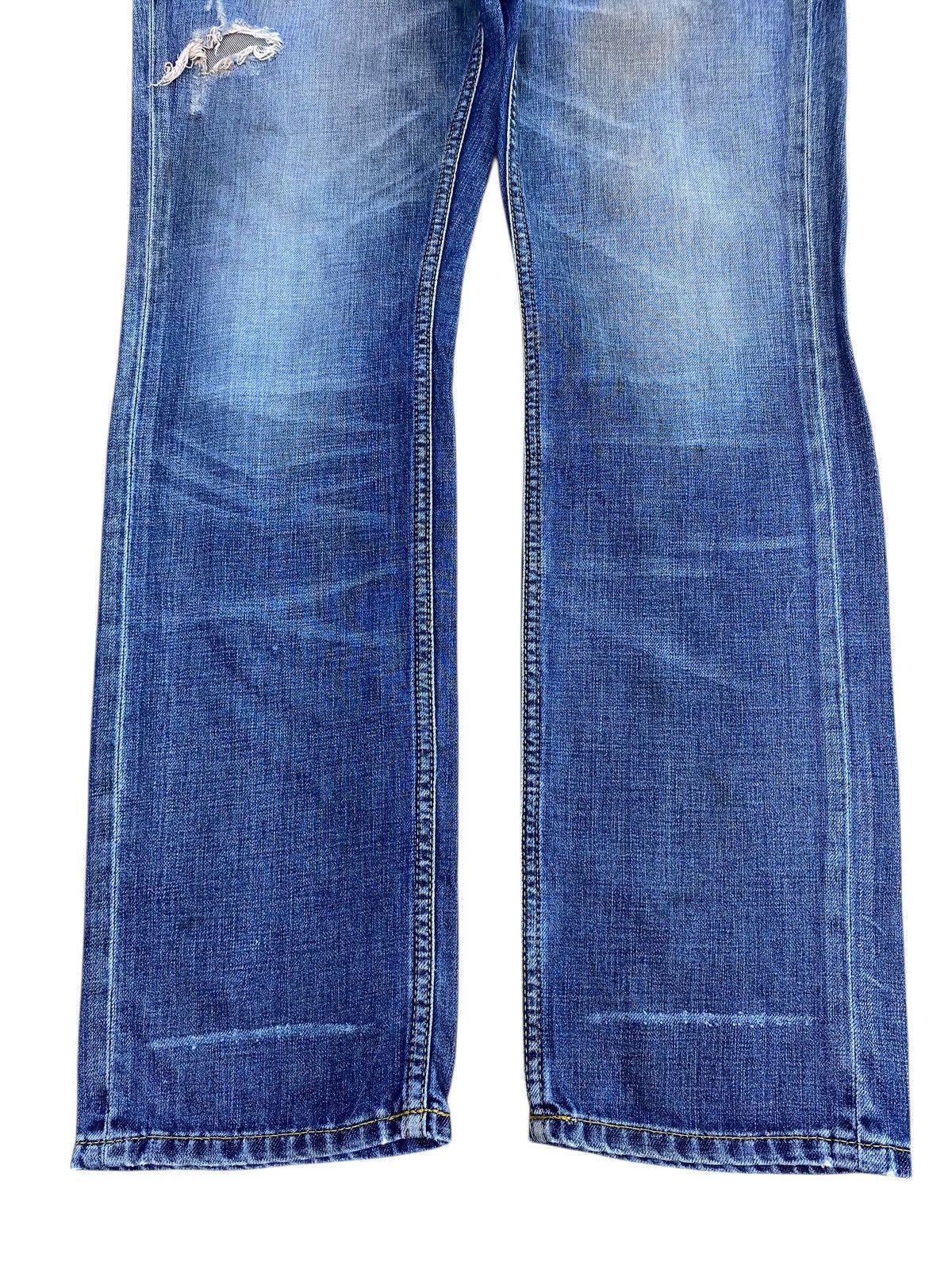 Xlarge X-Large Brand Whiskers Faded Wash Style Straight Cut Jeans Size US 34 / EU 50 - 9 Thumbnail