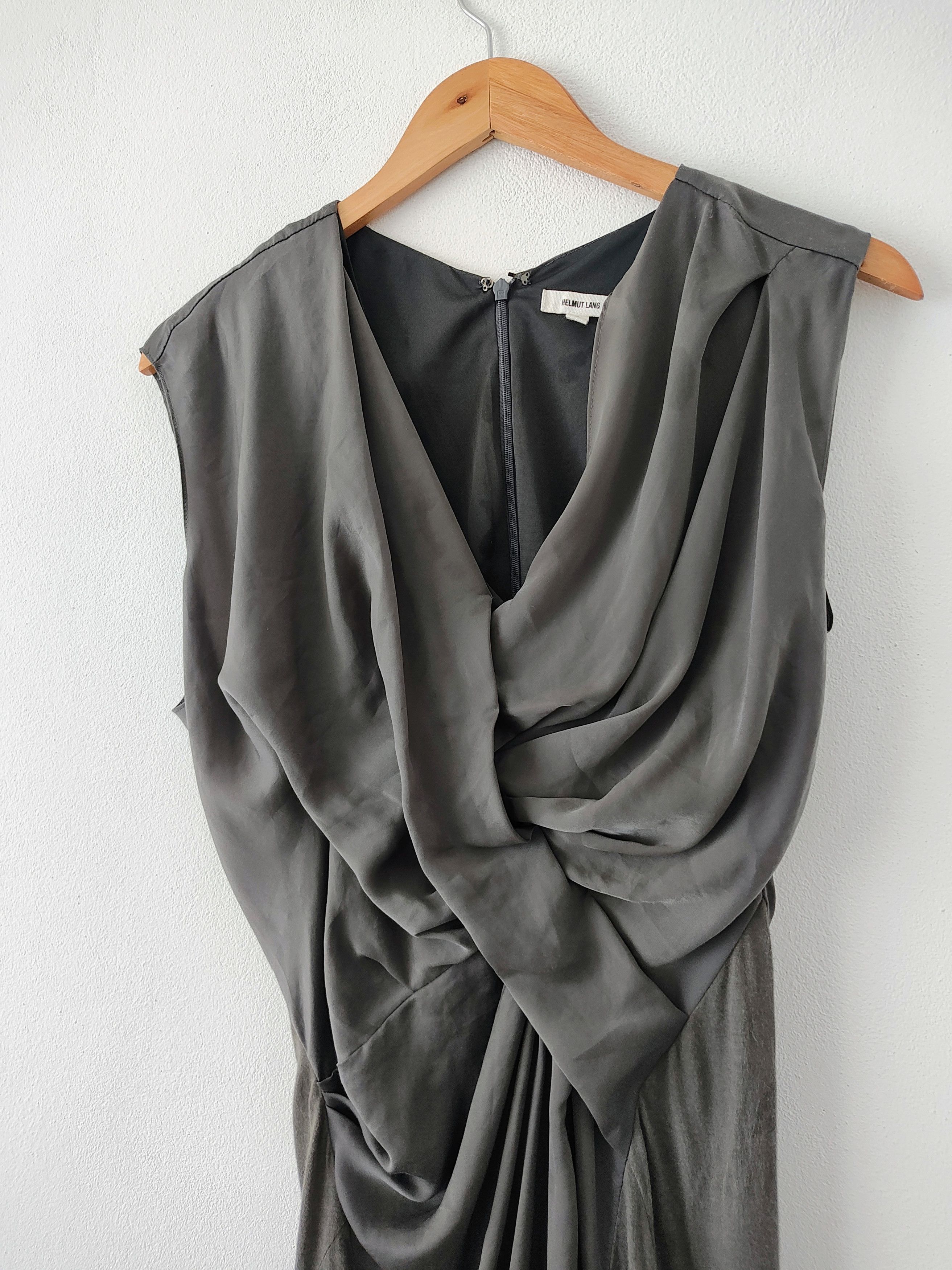 Helmut Lang GREY DRESS Size M / US 6-8 / IT 42-44 - 2 Thumbnail